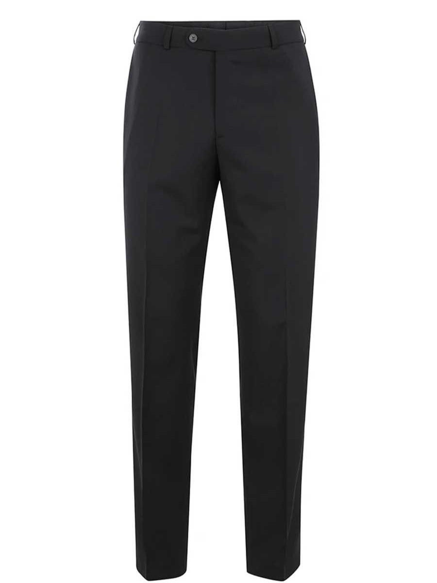 Clothing Bruhl | Bruhl Steward Plain Front Trousers - Classic Wool Mix ...