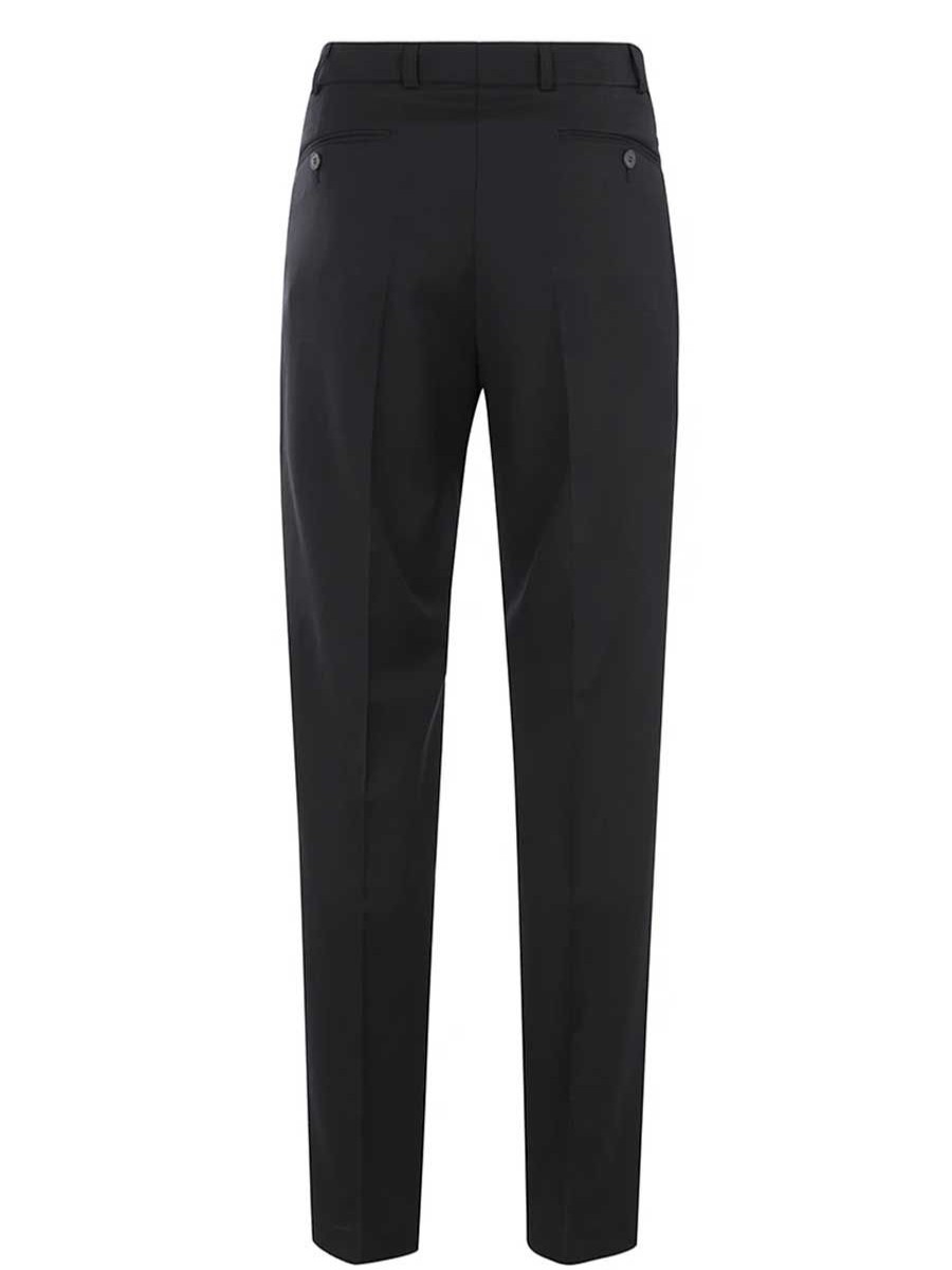 Clothing Bruhl | Bruhl Steward Plain Front Trousers - Classic Wool Mix ...